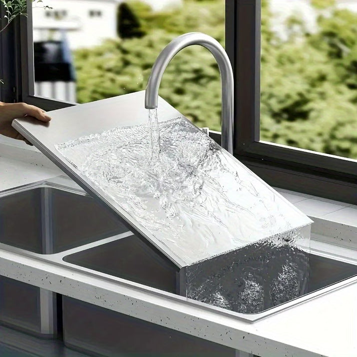 Planche à Decouper TINOX™ 100% Inox Alimentaire 18/10