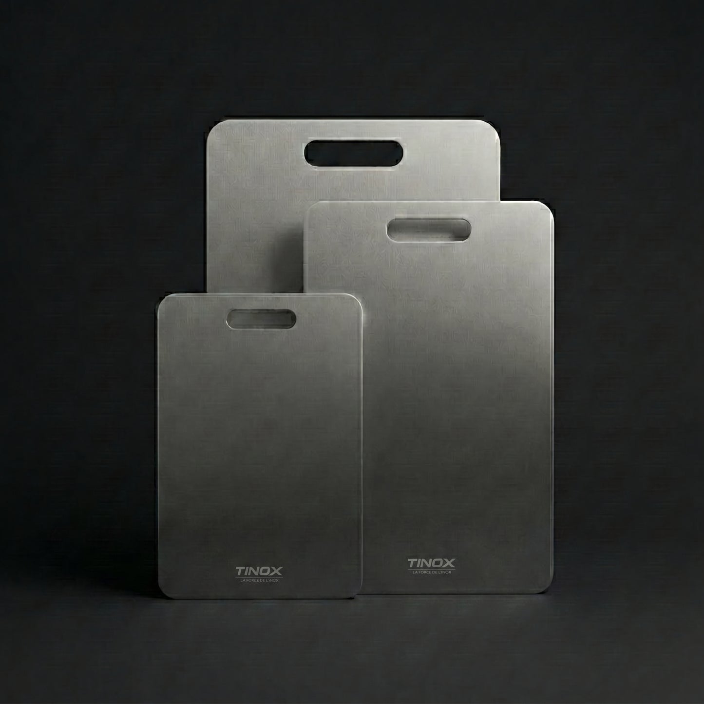 Planche à Decouper TINOX™ 100% Inox Alimentaire 304 (18/10)